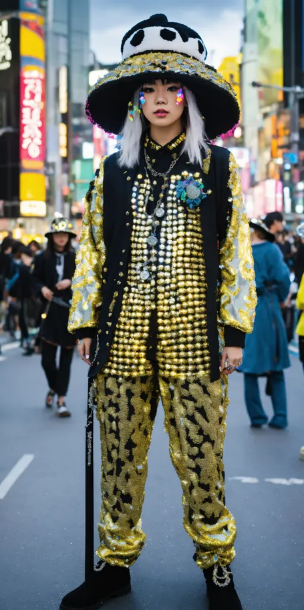 Gyaru-kei Harajuku Street Fashion