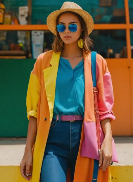 Confident Color-Block Looks