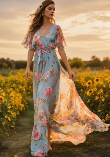 The Floral Maxi Dress