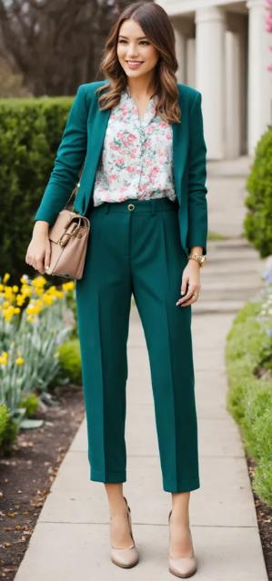 Modern Trouser Suit bossy dress to impress