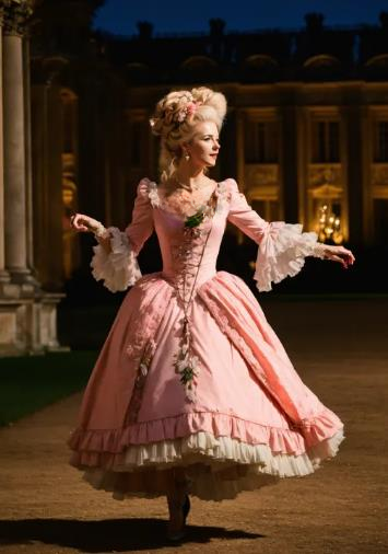 The Fashion-Forward Bustle Dress