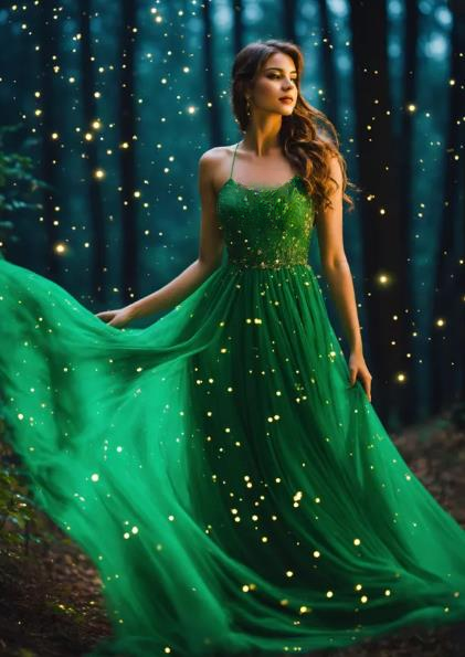 Aurora Borealis: A Gown That Mimics the Northern Lights