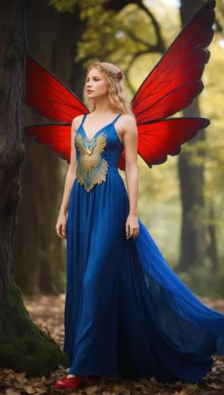 Butterfly Metamorphosis: Transformation and Beauty enchanted night dress to impress