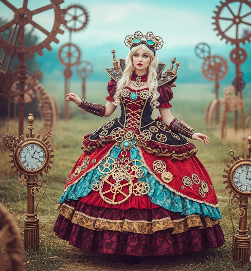 Steampunk Wonderland – A Victorian-Inspired Cosplay Ensemble