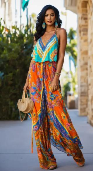 The Bold Floral Maxi Dress