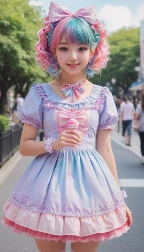 Fairy Kei Lolita: A Pastel Dream lollita dress