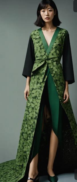 The Bold Pattern Mixing Maven modeling outfits