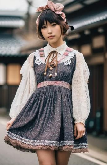 Kuro Lolita: All-Black Sophistication
