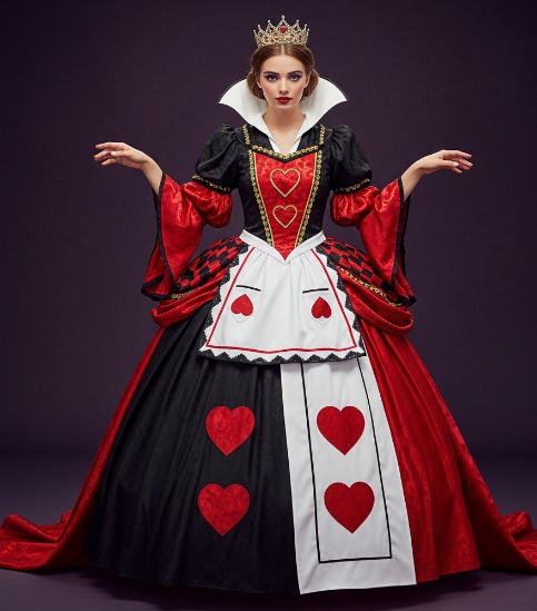 Queen of Hearts alice in wonderland outfit ideas