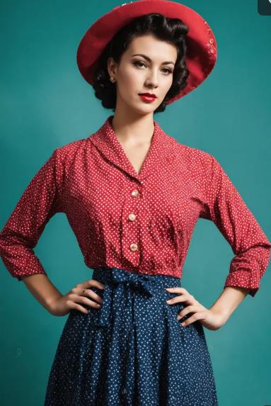 The Polka Dot Wiggle Dress 1950s Dresses to Impress