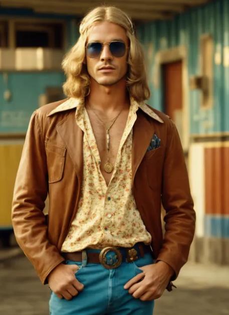 The New Wave Rebel 80's men's fashion
