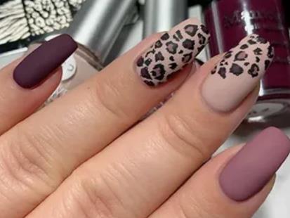 Leopard Print Nail