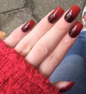 Cherry Accent Nail-art