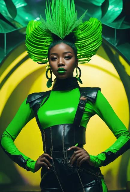 Venus McFlytrap’s Eco-Punk Vibes monster high school dress to impress