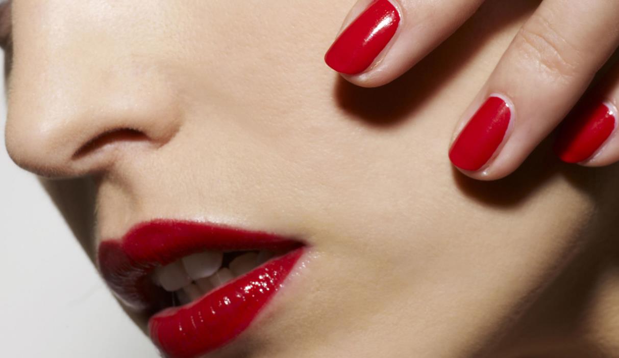 Cherry Red Nails