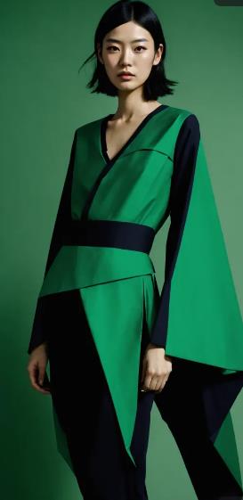 Geometric Origami Dress avant-garde dress to impress