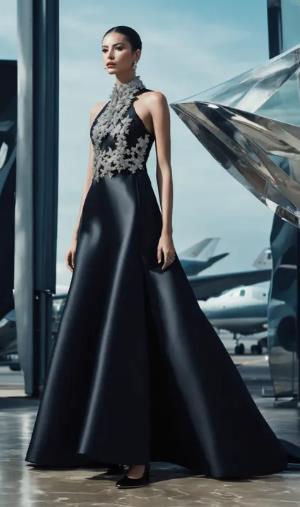 The Classic Crystal-Embellished Gown Crystal Fascination Dress to Impress