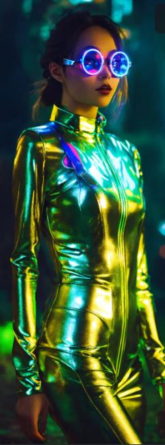 Neo-80s Electric Revival Looks Electric Look Dress to Impress
