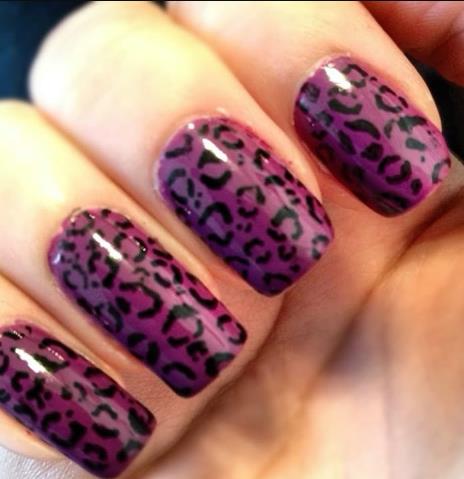Leopard Print Nails
