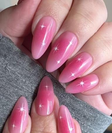 Aura Nails in Soft Pink