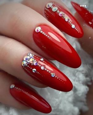Rhinestone Cherry Clusters