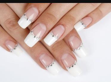 Crystal French Manicure