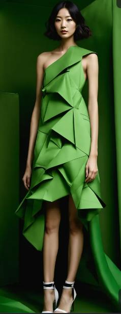 Asymmetrical Electric Cutout Designs