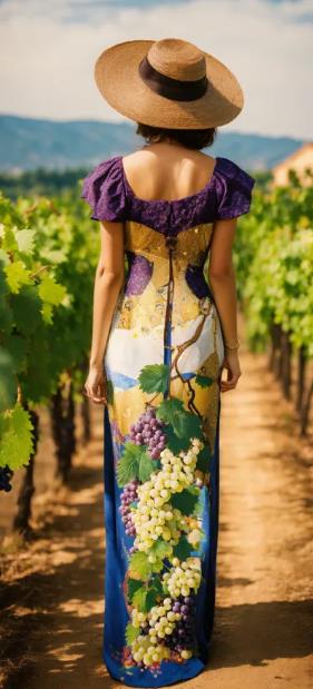 Organic 3D-Printed Gown