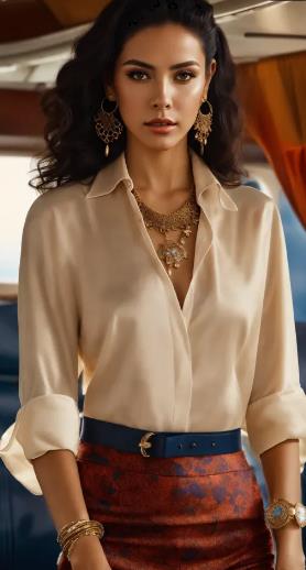 Silk or Satin Blouses Elements to Dress to Impress Outfit Ideas