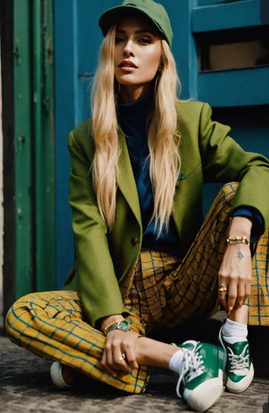 Sweater Vest with Plaid Trousers Dark Academia Outfits