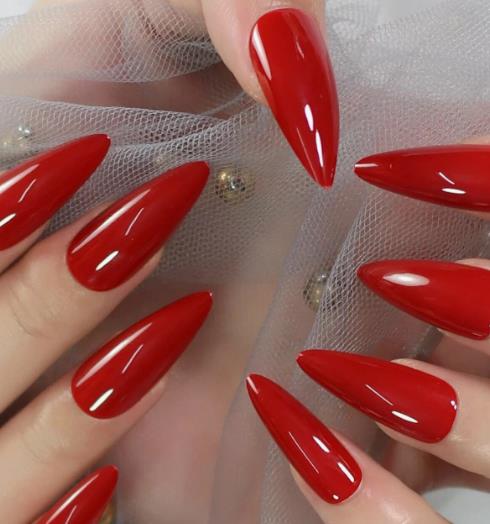 High Gloss Solid Cherry Red