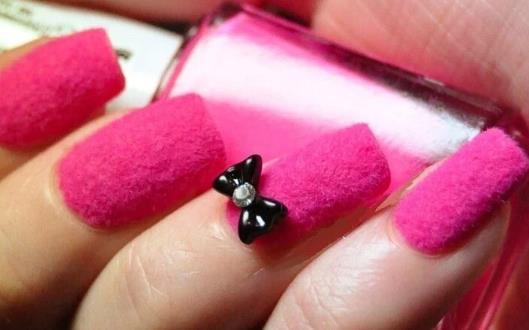 Velvet Pink Nails