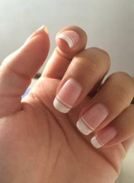 Double Tips French Manicure