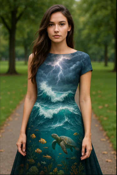 Unexpected Juxtapositions surrealism dress to impress