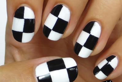 Optical Illusion Checkerboard Spiral