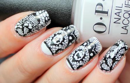 Gothic Lace Overlay