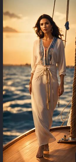 Hamptons-Inspired Preppy Lost at Sea Dress to Impress Outfit Ideas