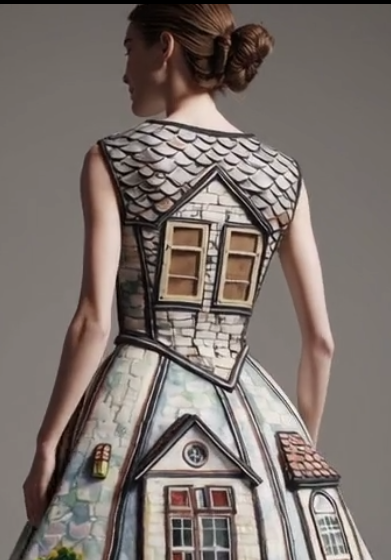 The Art of Optical Illusion surrealism dress to impress