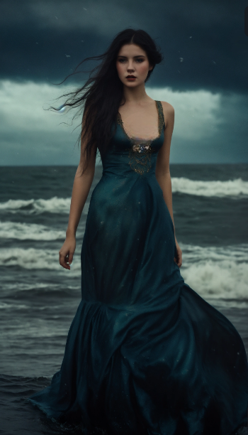 Deep One Chic Eldritch Horror Dress to Impress