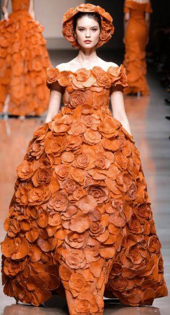 Biomimicry-Inspired Couture avant-garde dress to impress