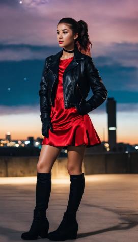 Grunge Glam: Edgy Nonchalance Fav Aesthetic Dress to Impress Outfit Ideas
