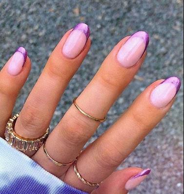 Classic French Nails