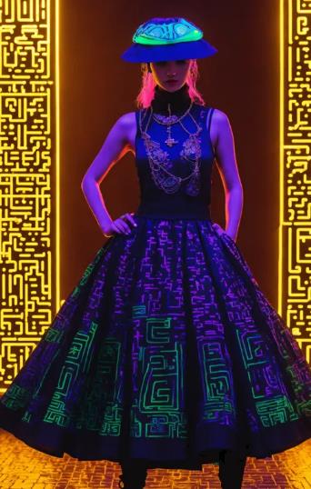 Interactive Projection Dress
