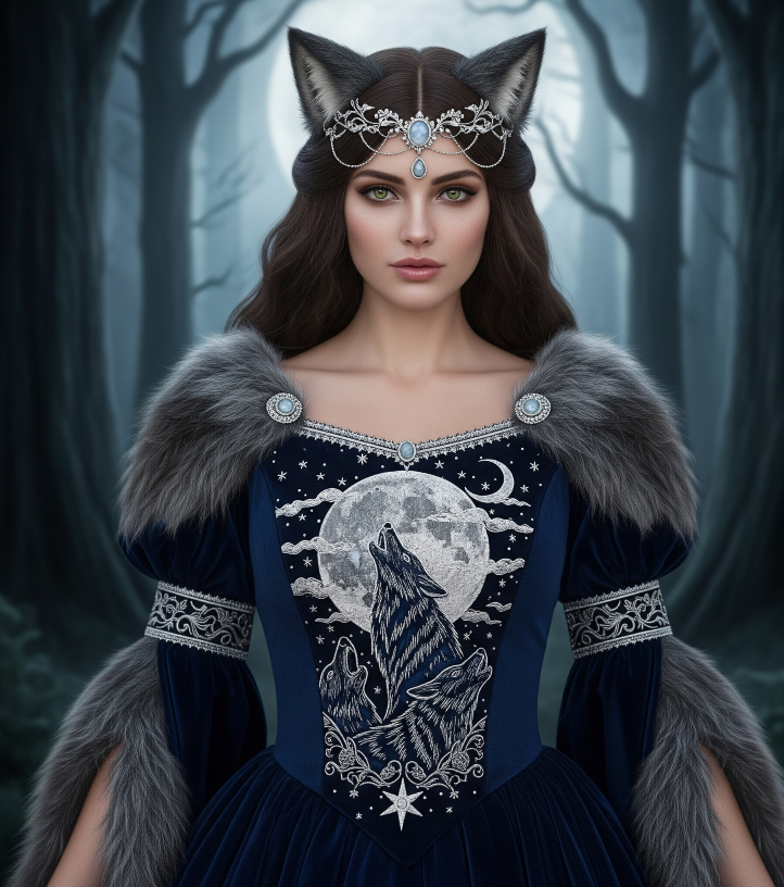 Classic Full Moon Werewolf Werewolves Dress