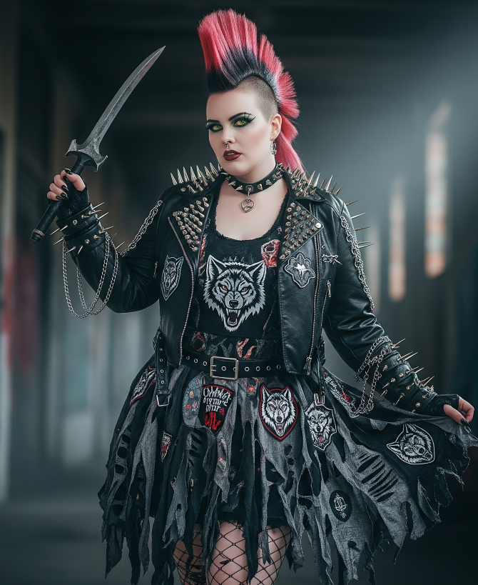 Punk Rock Werewolf Rebel