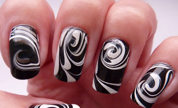 Marble Swirl Chrome