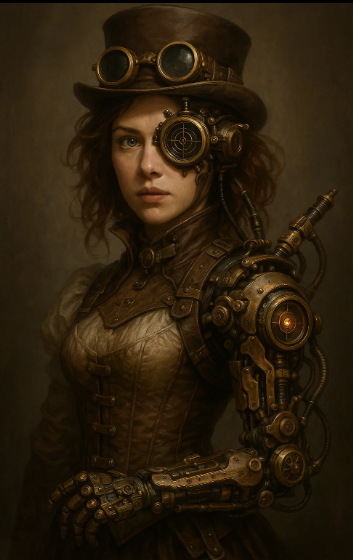 Steampunk Coraline Reimagined