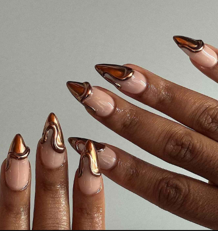 Chrome Drip Effect