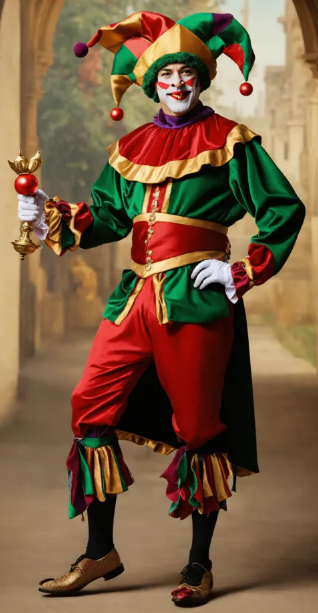 The Entertaining Tudor Jester's Motley