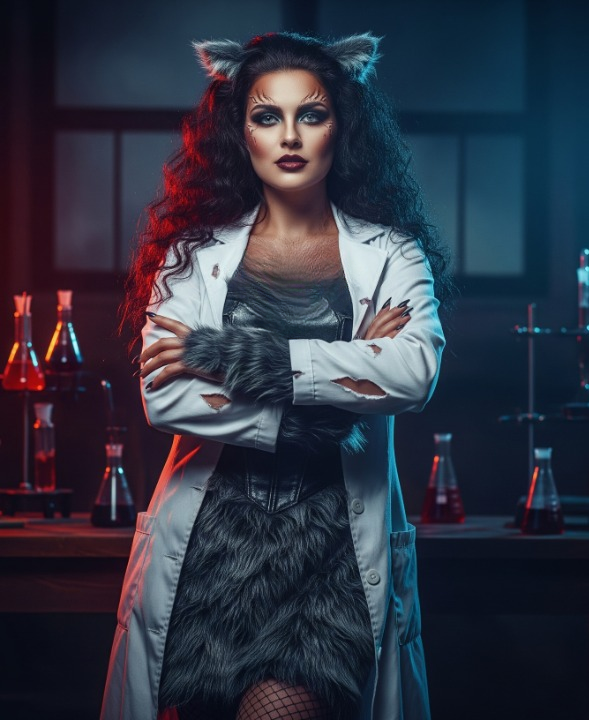 Mad Scientist Werewolf